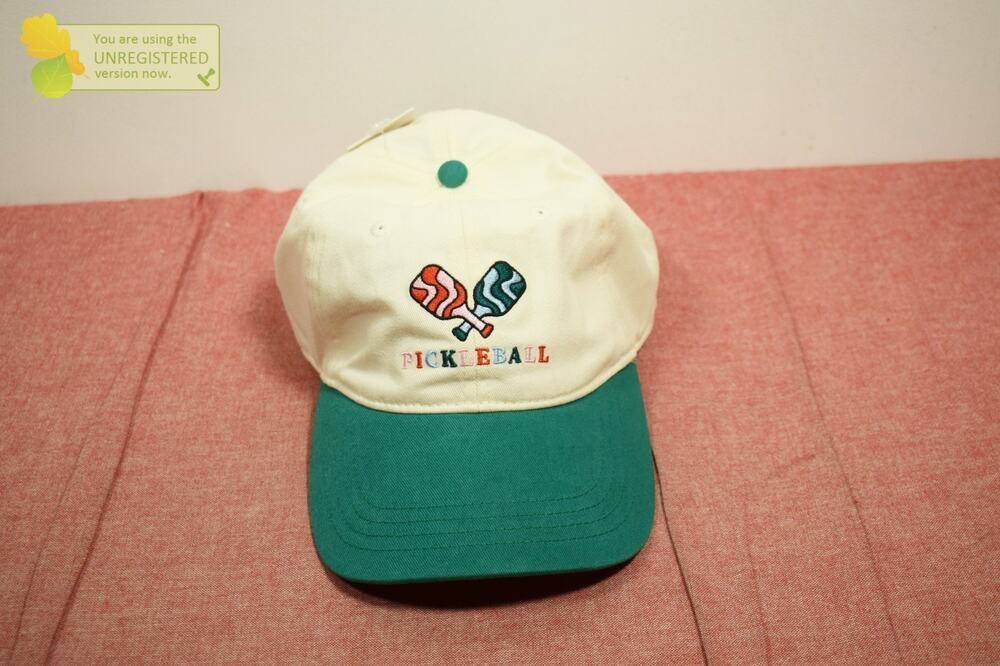Pickleball Hat Frasier Sterling Cream/Green